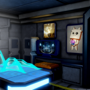 Concept Art: Space station bedroom