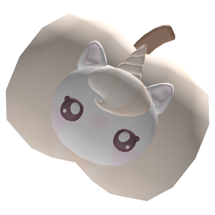 ♡ . ‿ *oops* little unicorn pumpkin on mi head! Roblox item