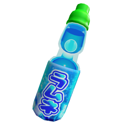 Frutiger Aero Japanese Ramune Soda Drink Roblox item