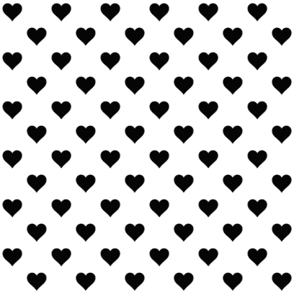 Black and White Heart Background Roblox decal