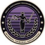 SCP-F ︱Internal Tribunal Department