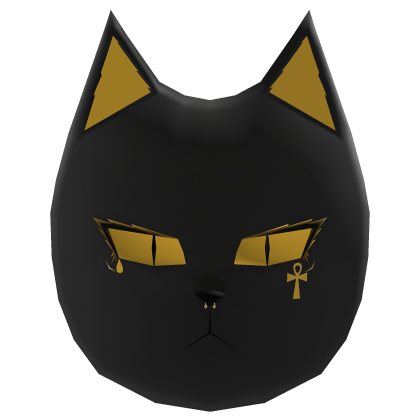 Black Pharaoh cat Mask