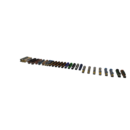 Realistic Farming Simulator 19 and 22 Train Meshes