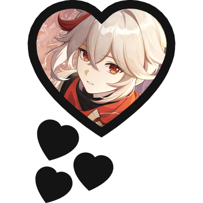 Kaedehara Kazuha Thinking Hearts Genshin Impact