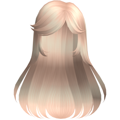Blonde Cute Long Moe Hair