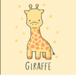 Family of giraffes