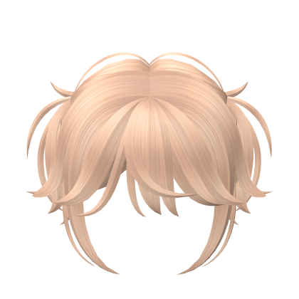Cute Doll Pigtail Hair (Blonde)  Roblox item