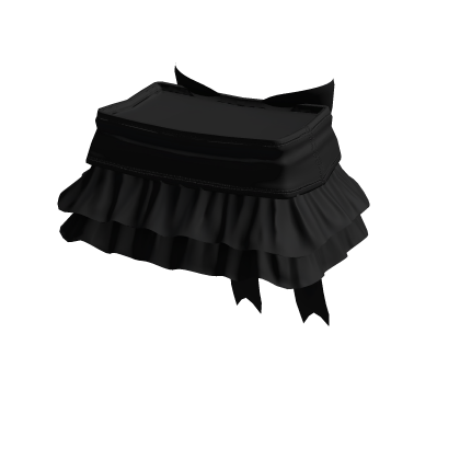 Cute Y2K Skirt Black ♡ 3.0