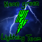 Neon green lightning team!!