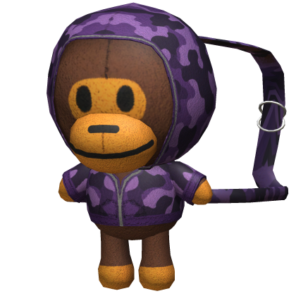 Milo Ape Purple Camo Backpack 4.0 Roblox item