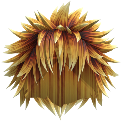 Blonde Summer Spiky Vkei Anime Hair 22 Roblox item