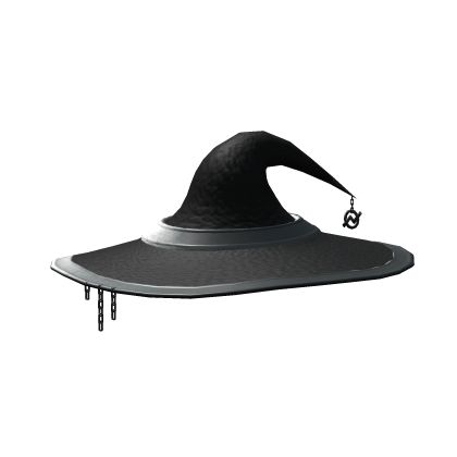 Arcane Wide Witch Hat - Black Out