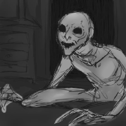 !!break in the woods with rake and slenderman!!