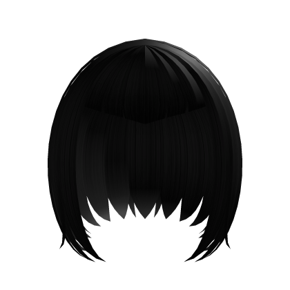 Black gothic vampire cute short bob