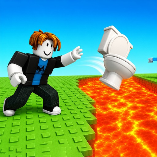 Cross The Lava For Brainrots!