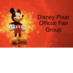 Disney Pixar Official Fan Group