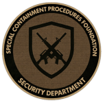 Security Department ︱[SCP-F]