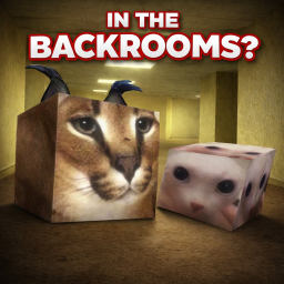 Floppa in the Backrooms🐈