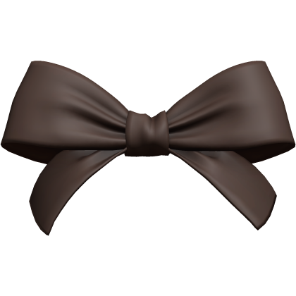 Brown Coquette Oversized Hair Bow