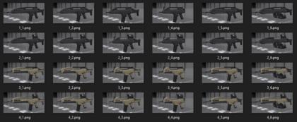 H&K XM8 AR, Carbine, Short Carbine, PDW, DMR, LMG preview 1