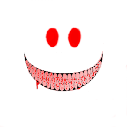 Horror Face Roblox decal