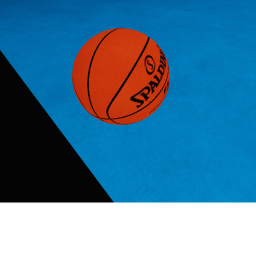play basketball at night with friends