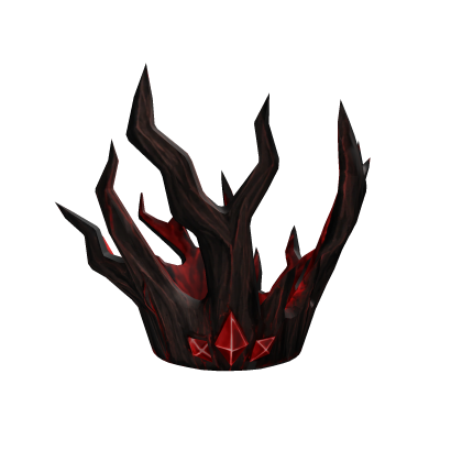 Green crown, Crimson red (Addon) Roblox item