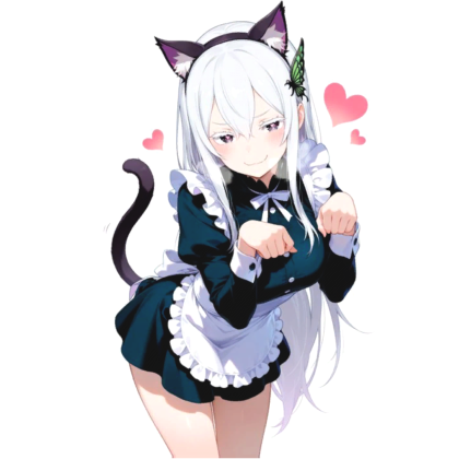 Echidna Maid Cape
 Roblox item
