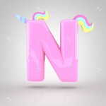 Letter N