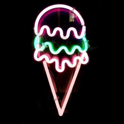 Ice Cream Neon Sign