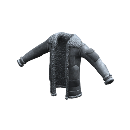 Stylish Faux Jacket | Silver