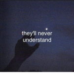They’ll never understand