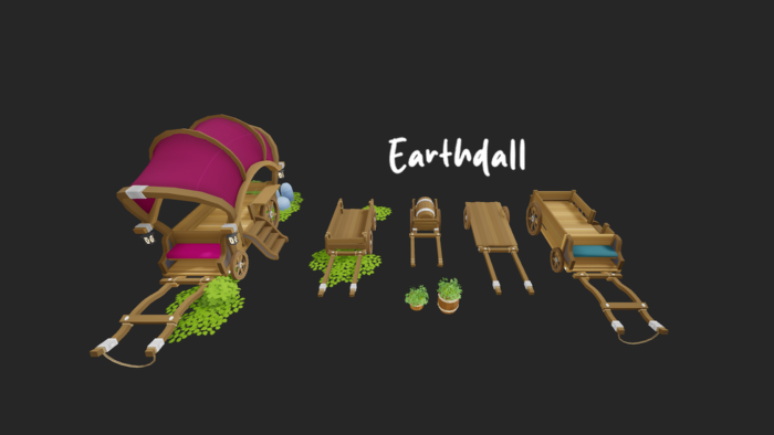 Medieval Market Props [Silvergarden Village Life] preview 1