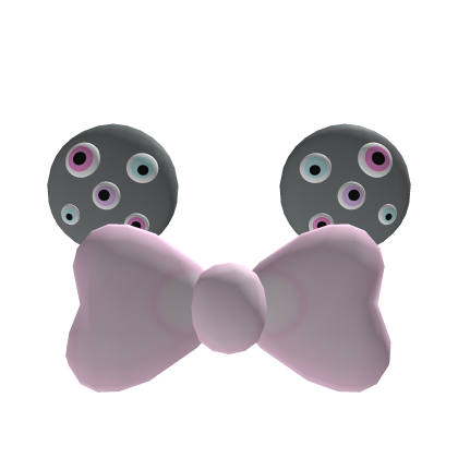 .‿ ♡BLEH! creepy eyeball cookie bow Roblox item