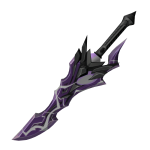 Purple lightning sword