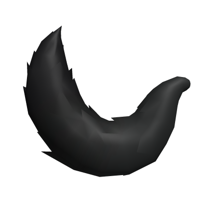 Black Mega Fluffy Tail