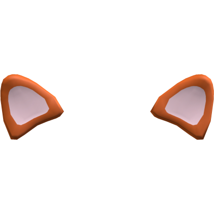 Orange Cat Ears