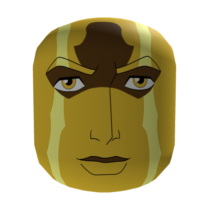 Star Man's Face (Golden) Roblox item