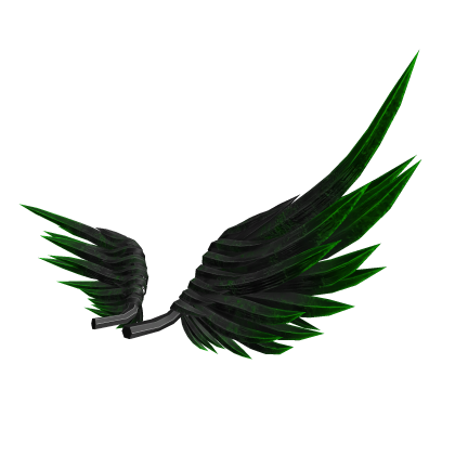 Viridian Feathered Stellar Wings Roblox item