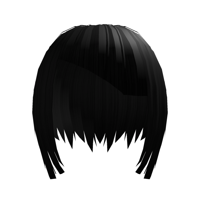 Rockstar ghoul emo choppy vkei short black hair