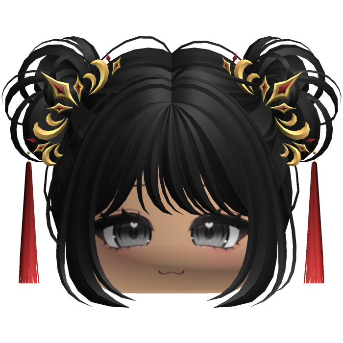 Chinese Princess Double Buns