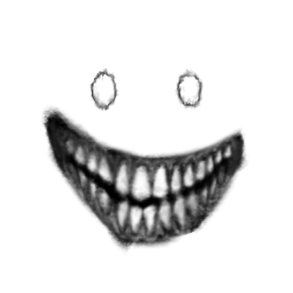 scary face remake Roblox decal
