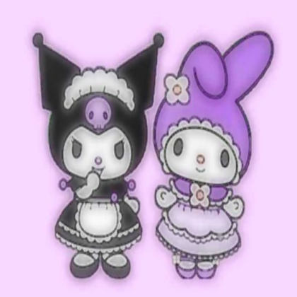 Kuromi And My Melody Y2K Roblox decal