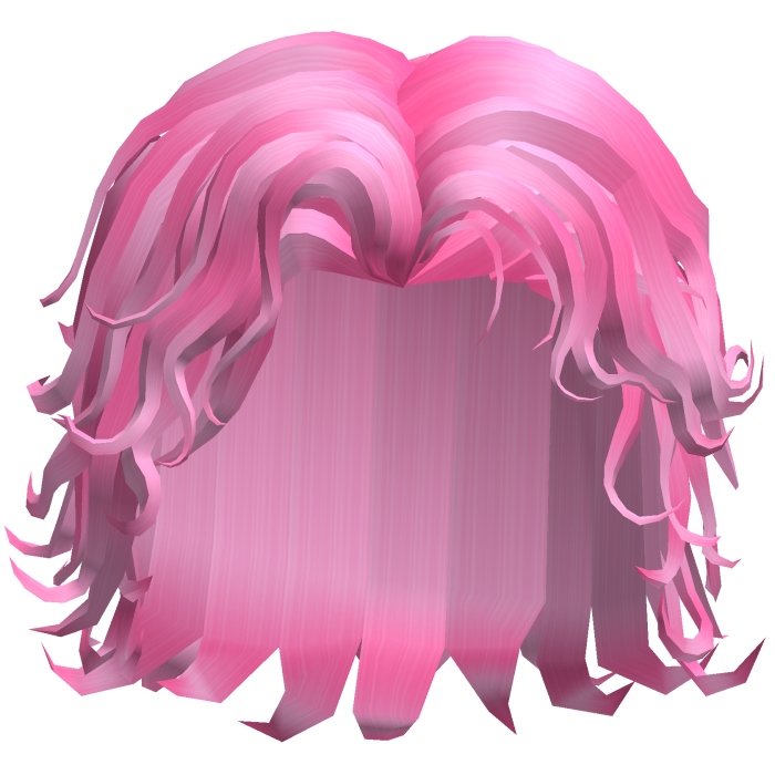 Wavey Pink Surfer Male Curly Hair