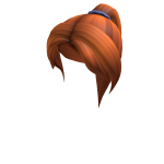 Ulta Beauty Orange Ponytail with Bangs