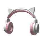 Pastel Pink Kawaii Headphones