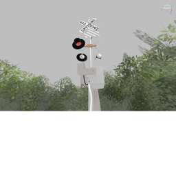 Realistic Abandoned Crossing