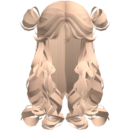 Curly Poofy Princess Doll Hair Blonde Roblox item