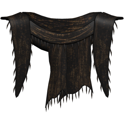 1.0 brown distressed grunge gothic emo scarf Roblox item
