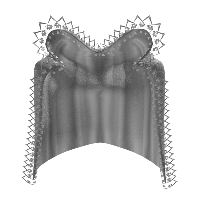 [1.0] 1580s | Elizabethan Lace Conch (White) 
